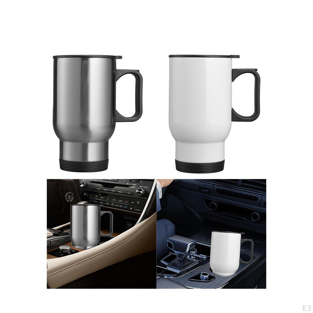 Nerezový hrnek s dvojitou stěnou Izolovaný pohár do držáku v autě Opakovaně použitelný