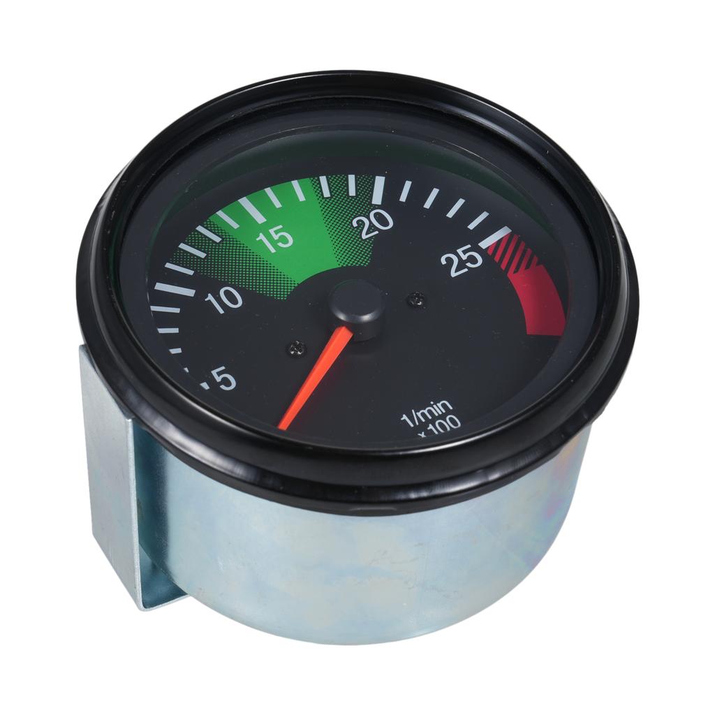 12V Tachometer Gauge 3.75inch 02500RPMmin Tachometer 637HZ Car Motorcycle Tachometer Gauge