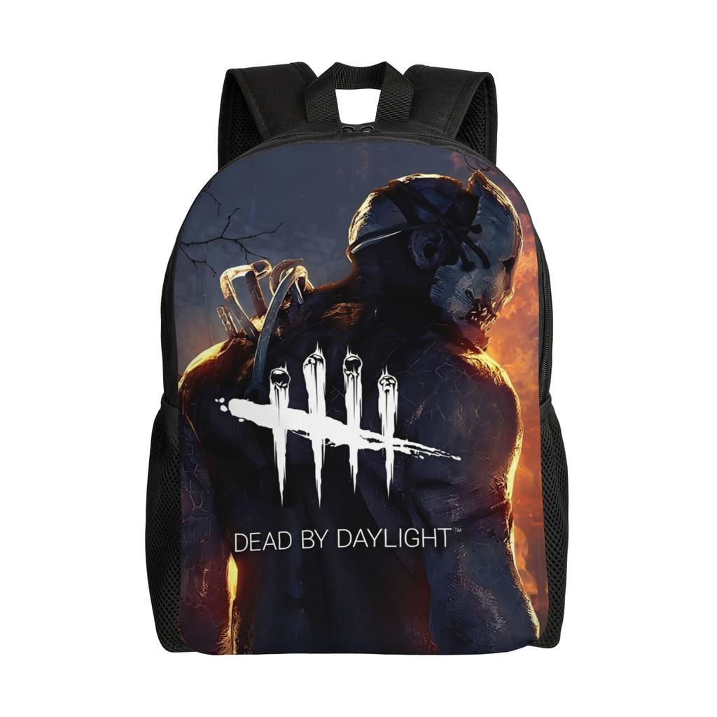 Deads by Daylights Backpack for Men Women Cool Student Business Daypack Video Games Laptop Computer Shoulder Bag Outdoor
