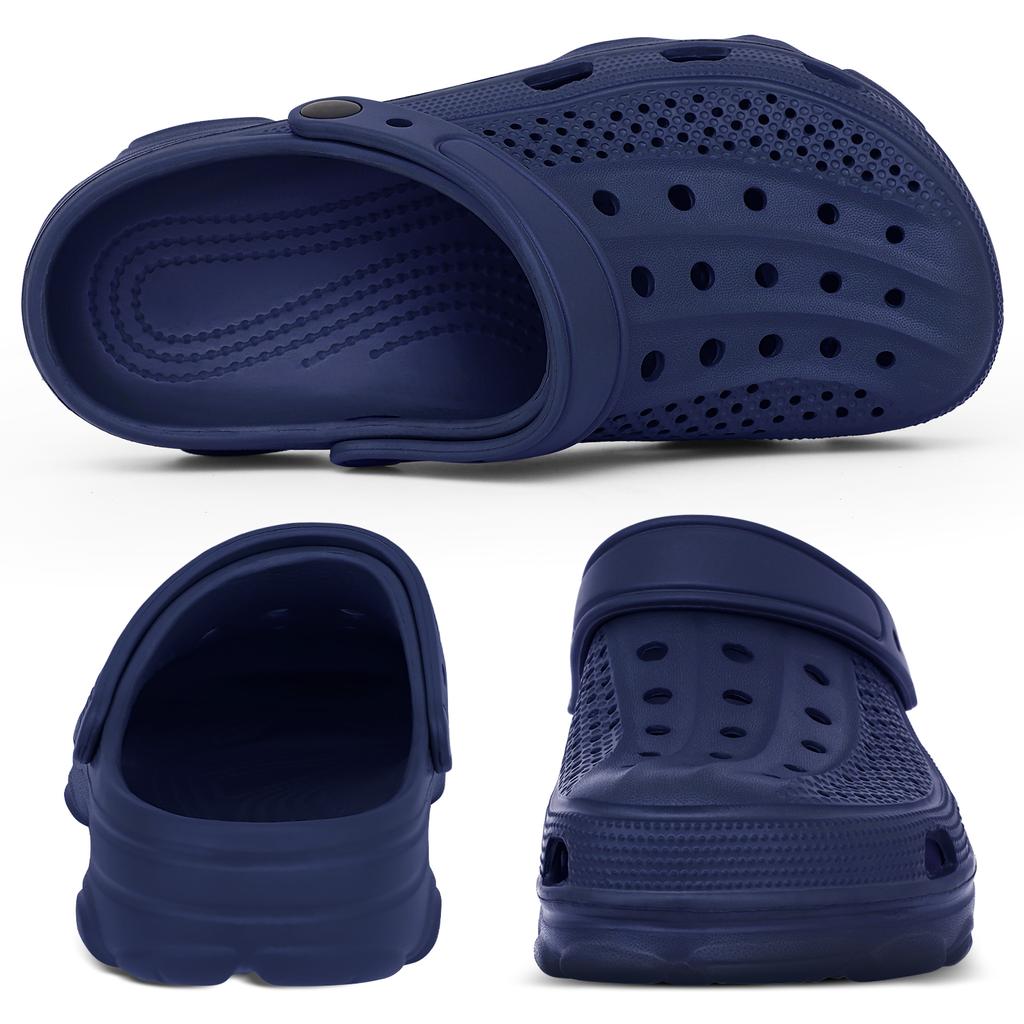 Fashion Kidmi Fashion Men Clogs Slippers Summer Clogs Slippers Outdoor Breathable Beach Slippers Soft Men Garden Slippers Home Sandals