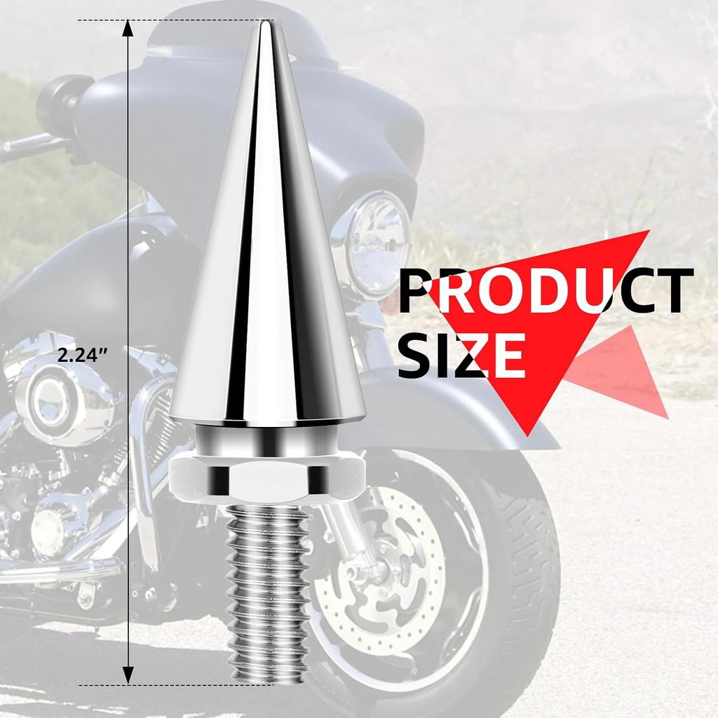 Chrome Windshield Bolts, Fairing Screws Fit for Harley 1996-2013 | Fairing Bolts, Compatible for Harley Davidson Street Glide Electra Glide Ultra