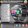 2025 New Health Trackr Uric Acid Blood Lipids Smart Watch Blood Pressure ECG+PPG Clock Body Analysis Smartwatchs Men Emotional Detection