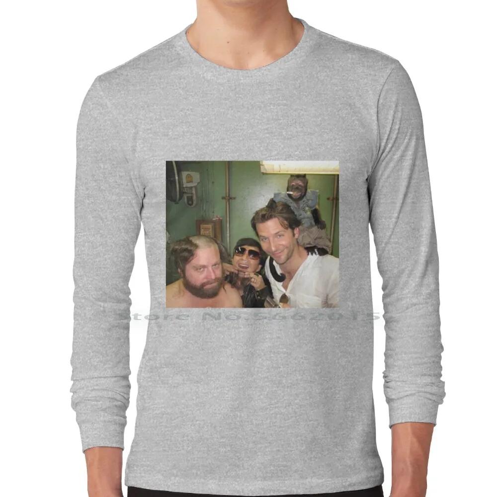 / Hangover Poster Poster T Shirt 100% Cotton Funny The Hangover Party Drunk Movie Beer Drinking Bradley Cooper Comedy Short