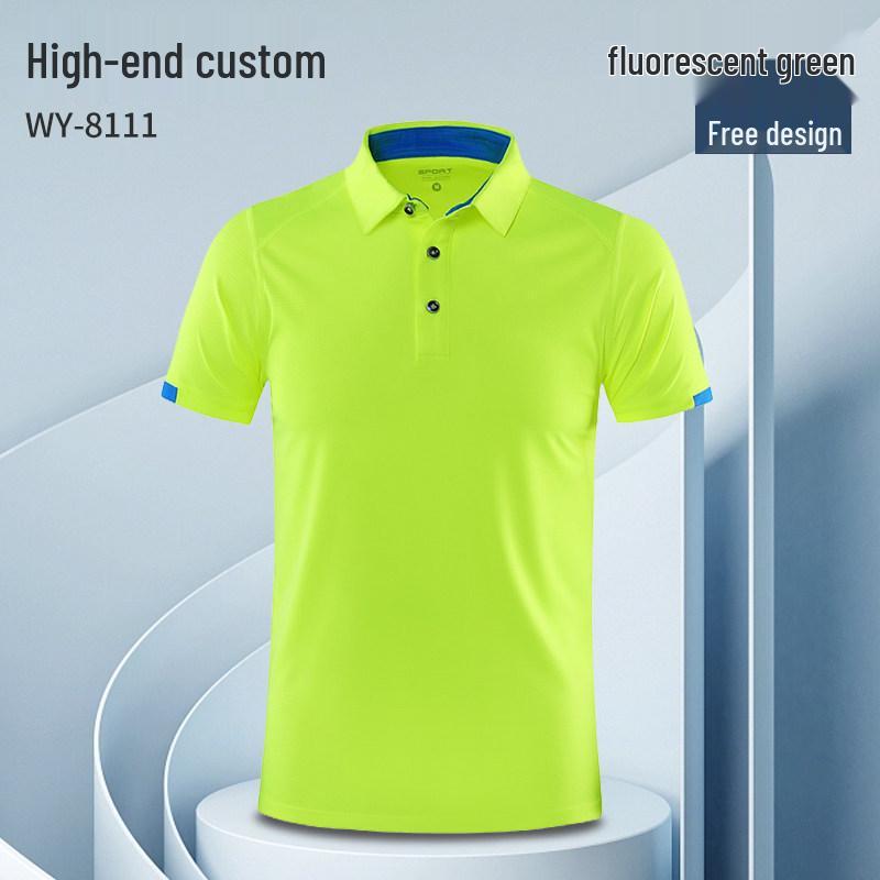 Quick-Drying Car Repair Uniform Short Sleeve Polo Shirt with Logo