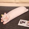 Soft Plush Long Animal Hugging Pillow Perfect For Bedtime Snuggles And Playtime