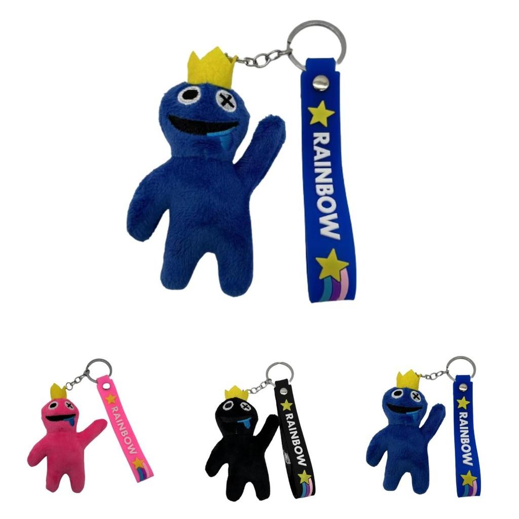 Cuddly Roblox Rainbow Friends Plush Toy Pendant Keychain