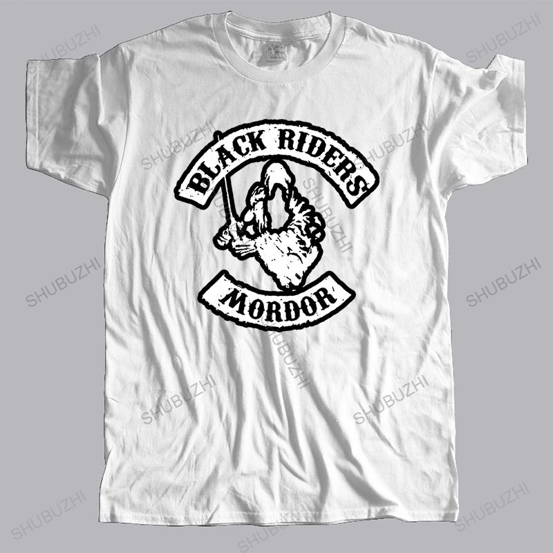 Summer Brand Tshirt Men Cotton T Shirt BLACK RIDERS MORDOR Fashion Unisex Printing Teeshirt High Quality Euro Size