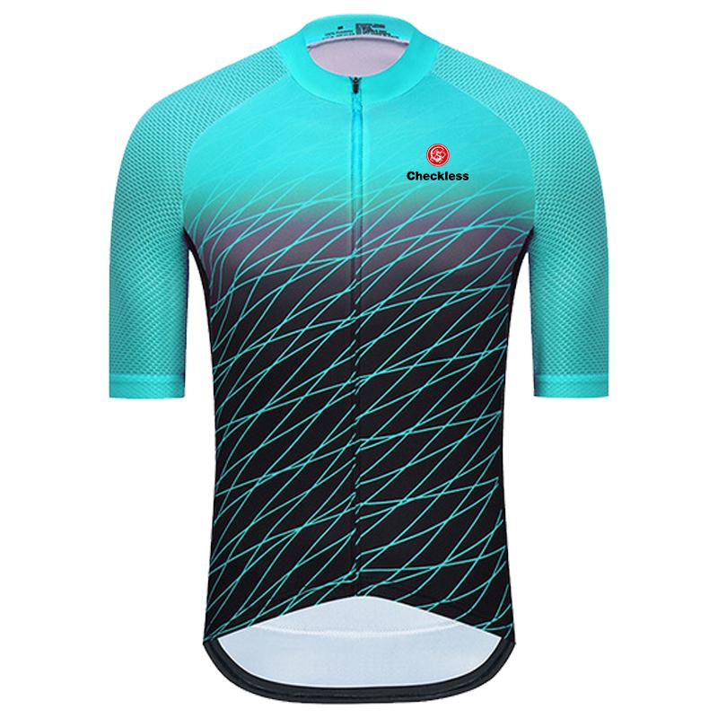 2022 New Mountain Bike Riding Clothes Summer Quick-drying Breathable Round Neck Cycling Shirt Road Bike Short-sleeved Top