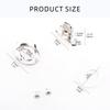 20Pieces Multipurpose Twist Lock Fasteners Set for Canvas Marine Panel with Mounting Screws and Eyelets Daily Use