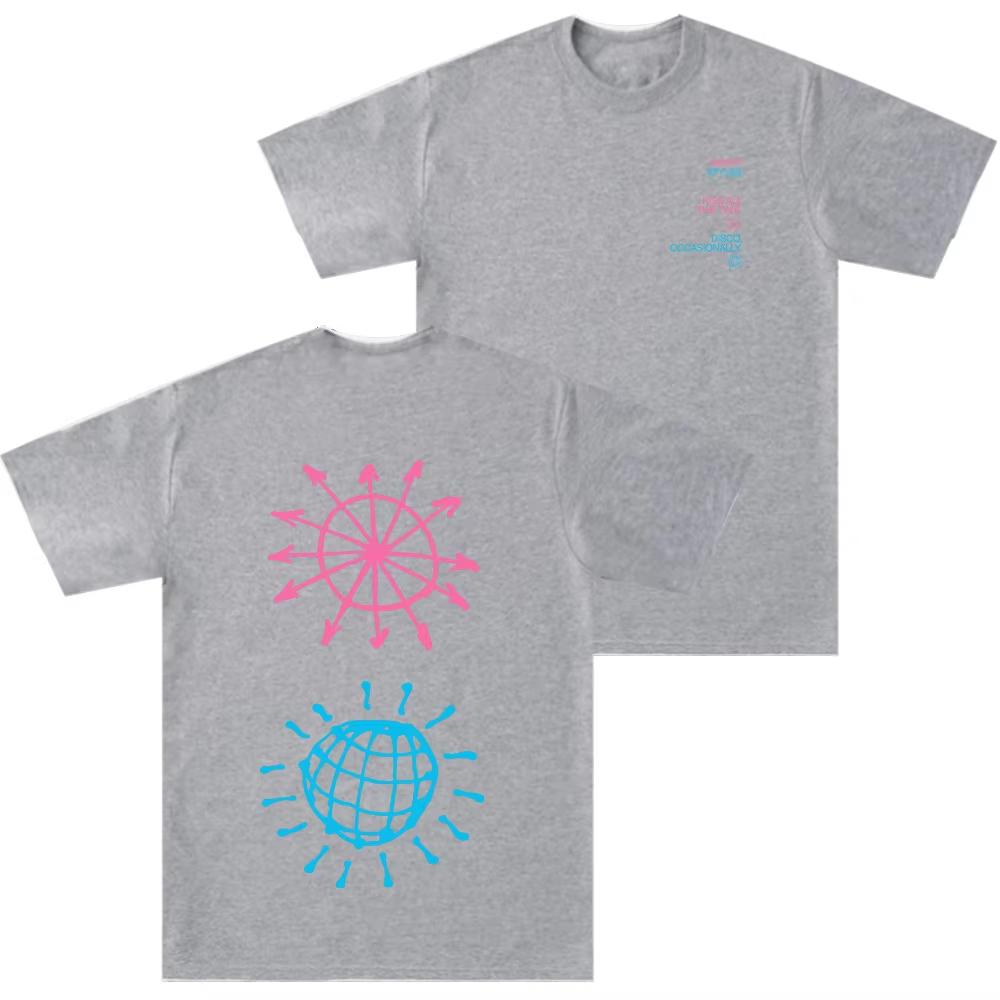 Küss Mich Die Ganze Zeit Disco Gelegentlich Aufdruck T-Shirt Harry Style Musik Reine Baumwolle Kleidung Herren Lässig Mode Unisex T-Shirt