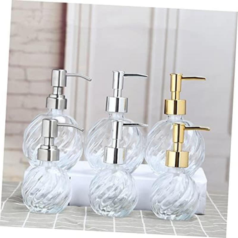 Glass Pump Refill Bottle, Reusable for Women's Perfume, Travel and Home Use, Portable and Practical Perfume Refill Dispenser
