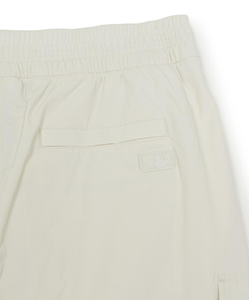 Emelbi Women'S Gorpcore Shirred Cargo Long Skirt Bos (D.Cream)