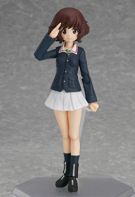 Figma Girls Panzer Yukari Akiyama malované pohyblivé & (ABS&PVC postava bez měřítka)