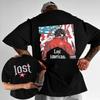 Rapist Mgk Lost Journey 2025 Mens Summer Graphic Cotton Tshirt Retro Fashion Super Cotton Tshirt Hiphop Gothic Costume Top