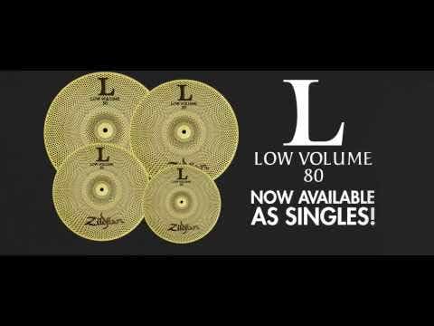Zildjian low volume cymbal set L80 LV38
