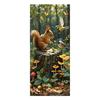 Yousheng Trash Can Stickers Self-Adhesive Waterproof Outdoor Garbage Bin Decals Simulation Animal Plant Themes Weather-Resistant Labels