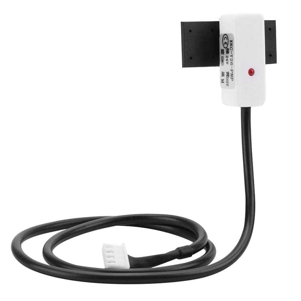 Akozon Non-Contact Fluid Level Sensor, Water Level Sensor, Fuel Level Sensor, Low and High Water Level Sensor Detection Tool (XKC-Y26-PNP 24V)