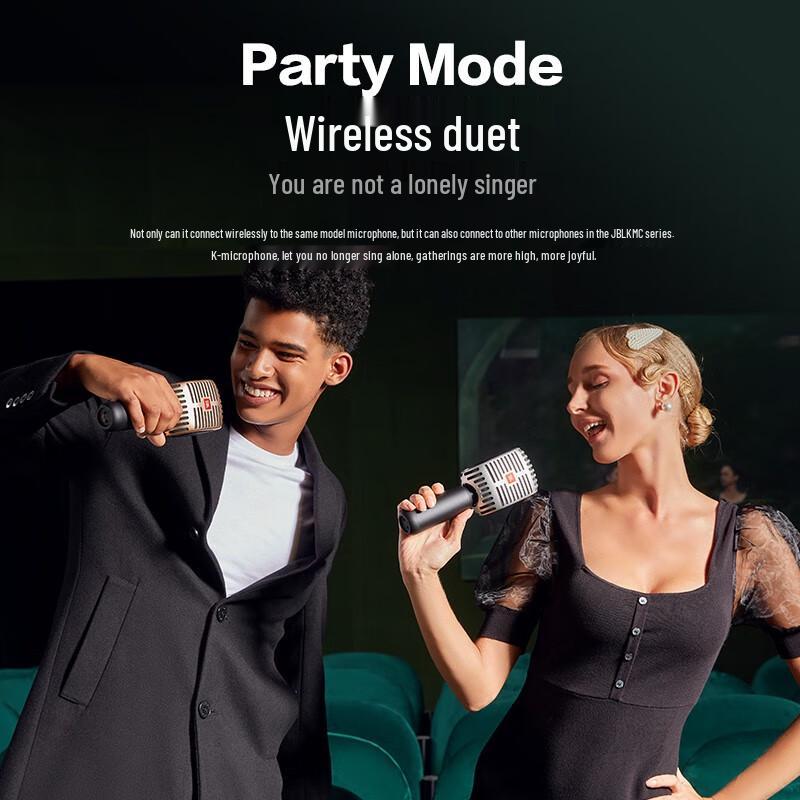 JBL KMC600 All-in-One Wireless Karaoke Microphone