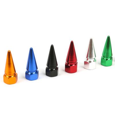 Car Styling Accessories Alloy Aluminum Tire Valve Caps For Car Bike Motorcycle Valve Stem Covers Wheel Air Protection Cap