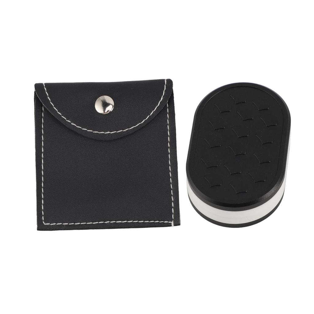 Metal Haptic Push Card Slider Toy for Adults Fingertip Relief Stress Anxiety Fishscale Pattern