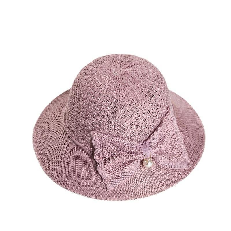 Summer Sun Hat With Wide Brim Breathable Straw Hat For Outdoor Beach Vacation