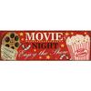Vintage Cinema Sign Posters and Prints Cinema Wall Art Picture Retro Canvas Painting Home Movie Theatre for Living Room No Frame