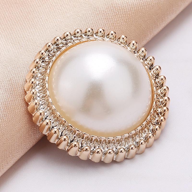 10 Pieces of Circular Plastic Buttons Women's Clothing Decoration Accessories Hand Sewn Buttons