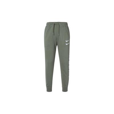 Printed Logo Joggers With Elastic Cuffs Men Bottoms Green DJ0468-380