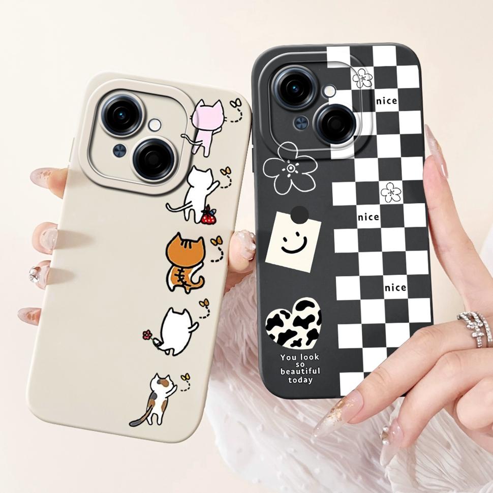For Tecno Spark Go 1 Case Go1 Cute Cartoon Cover Soft Silicone Fundas Phone Case For Tecno SparkGo Spark Go 2025 Back Cover Capa