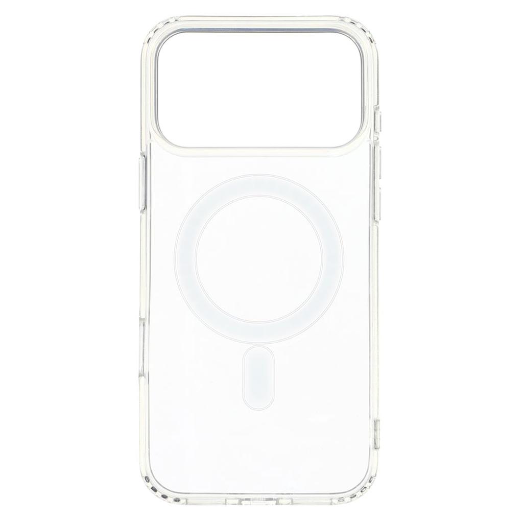 For iPhone 17 Pro Max Phone Case Compatible with MagSafe with Tempered Glass Screen Film+Clear Lens Film