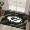 Tappeto in Velluto Cristallo Design Green Bay Packers Accogliente Non?Tappeto Stampato Antiscivolo per Camera da Letto Soggiorno Ingresso