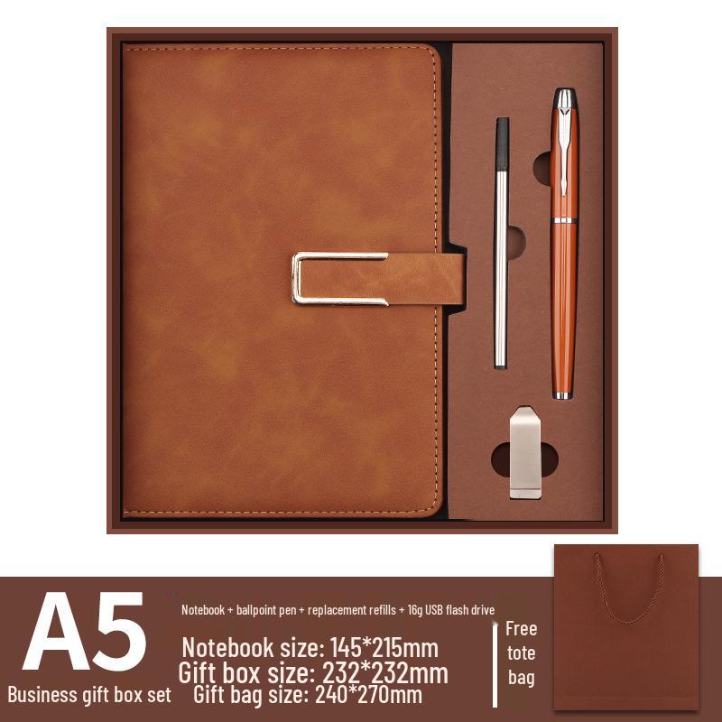 Premium Business Notebook Set: Ideal for Meetings and Souvenirs