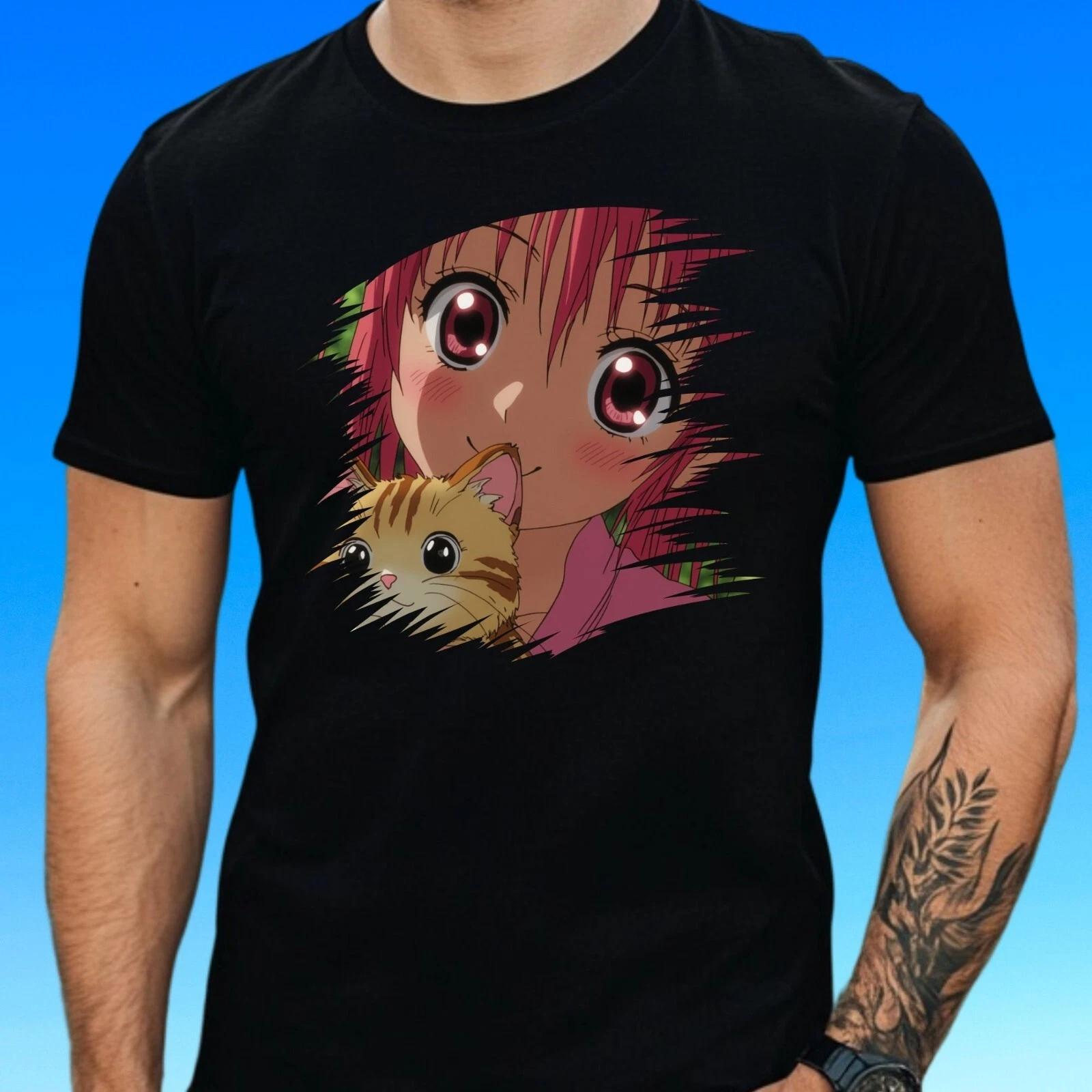 T-Shirt Herren Anime Girl Motiv Baumwolle Größe S bis 5XL XXXL