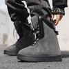 Neue Herbst Winter Herren High Top Schneestiefel Outdoor Street Verdickt Kältefest Warm Weich Rutschfest Weihnachtsgeschenke Herren Langstiefel