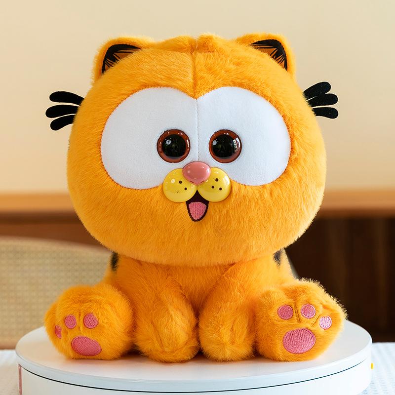 Garfield Cuter Sitting Style Plush Toy Family For Kids Nap Pillow And Decor Home