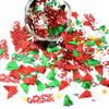 15g/bag Christmas Table Confetti Xmas Tree Snowflake Sequin Confetti 2025 Christmas Party Decoration for Home 2025 New Year Gift