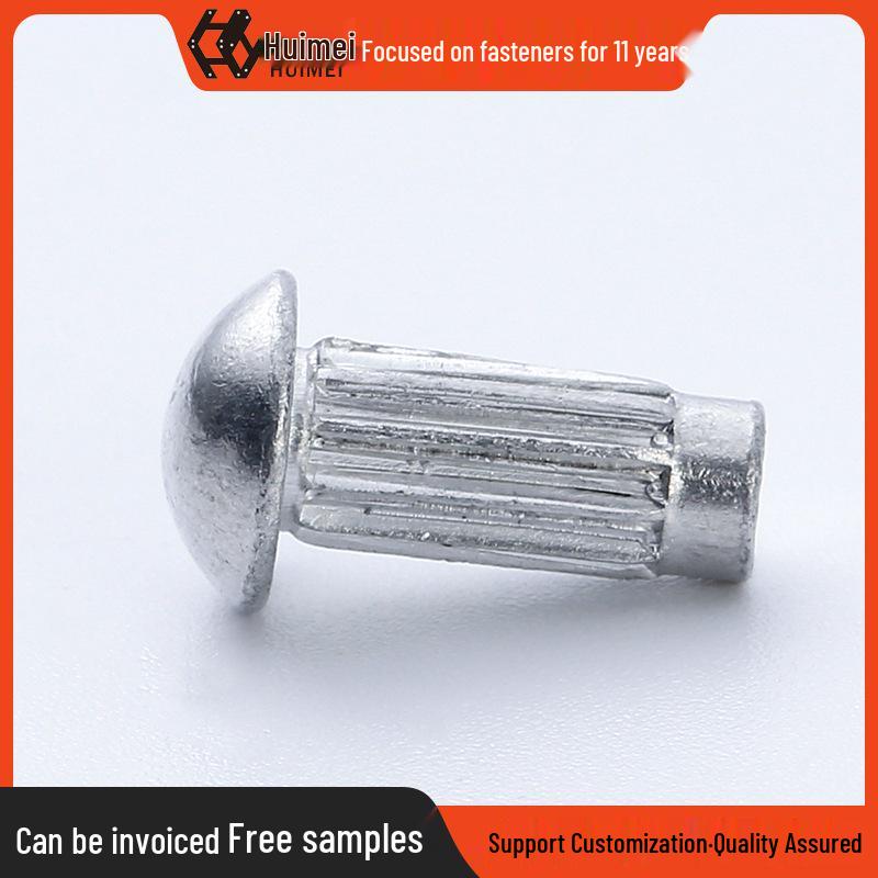 GB827 Aluminum Knurled Round Head Rivets, National Standard Fasteners