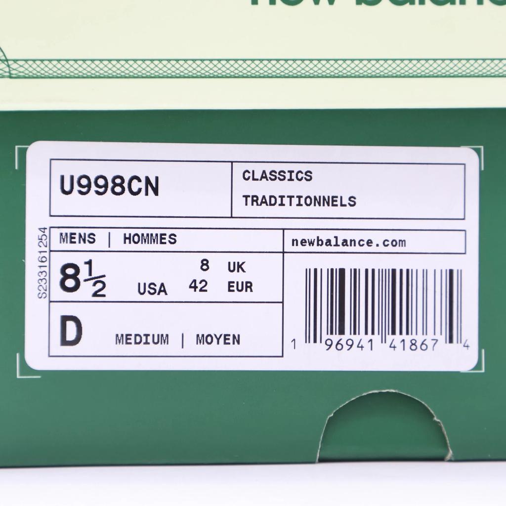 U998CN Concepts × New Balance 998 C-Note (Men's)