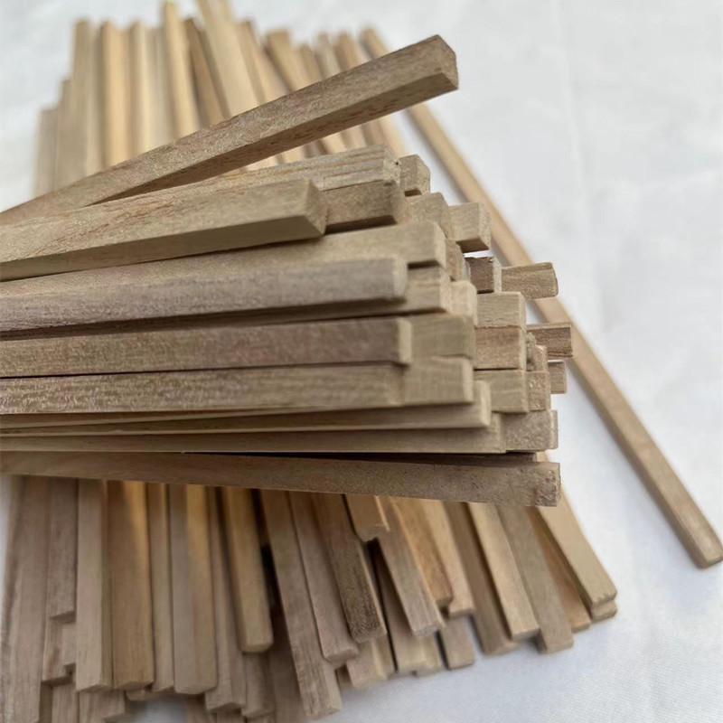 1000mm X 20mm Paulownia Flat Wood Strip for DIY & Architectural Models