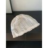 Summer Cold Hat Light and Breathable Head Hat for Women Spring and Summer Trend Hollow Design Hand Hook Big Head Circumference Pile Hat