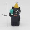 Cute Cat Halloween Concert Miniatures Funny Ghost Figurines Kawaii Shiba Vampire Magic Pumpkin Miniatures DIY Home Decoration