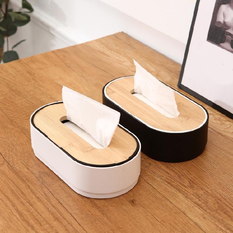 Handwoven Bamboos Materials Tissue Box Convenient for Enhances Room Decoration and Practical Everyday Casual Use