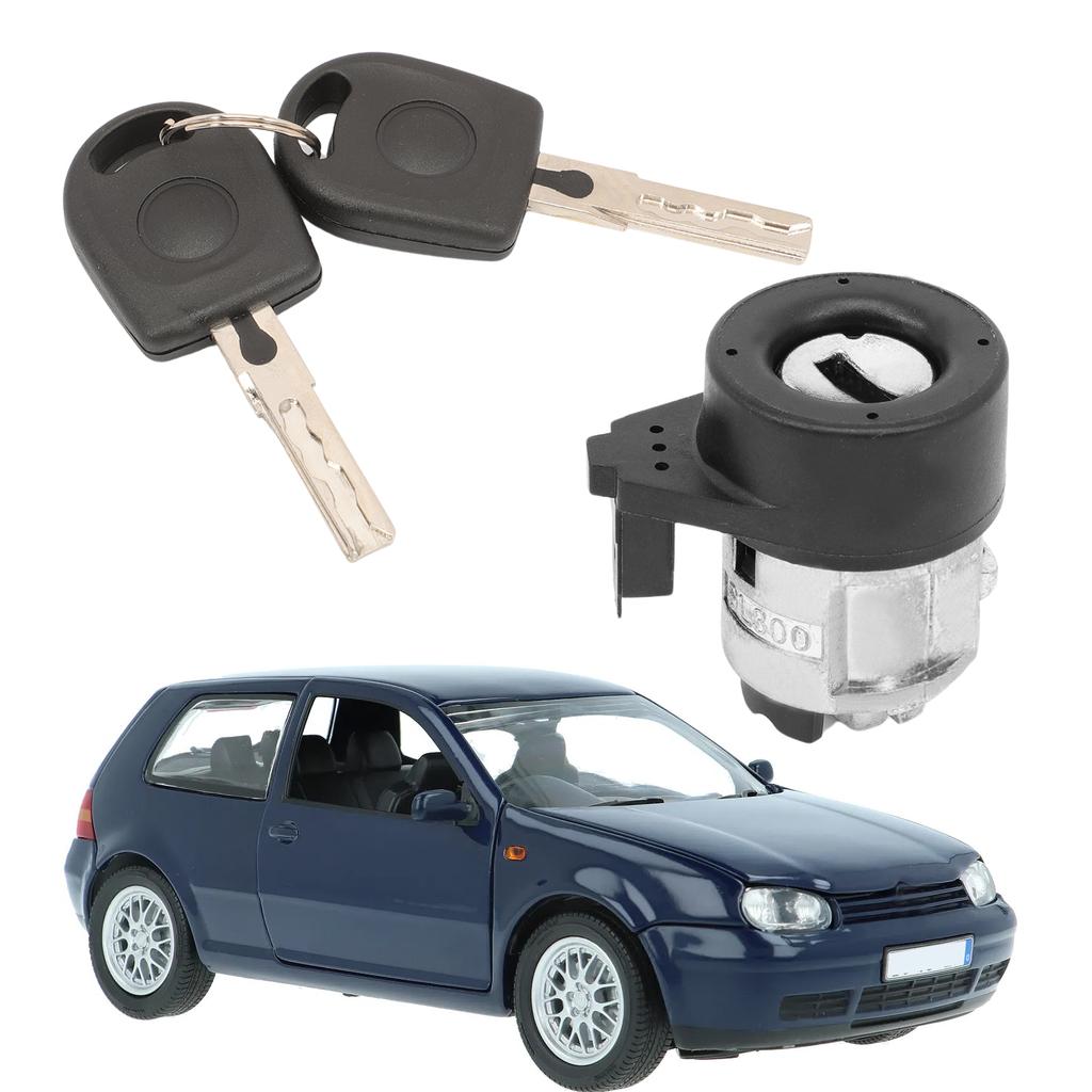 3B0905855C Ignition Lock Cylinder Lock Starter Barrel with 2 Keys FOR Golf IV 1998–2003 New Beetle 1998–2010 Polo 9N 2001-2006