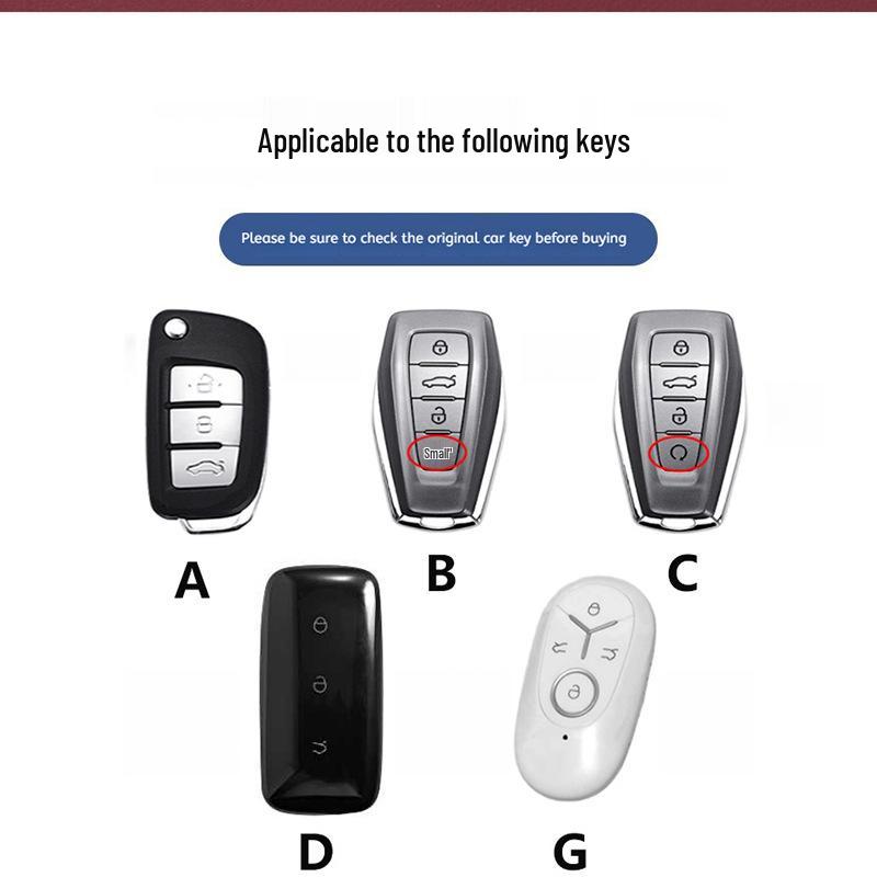 Geely Galaxy E5 Key Case: Genuine Leather for Starship 7emi/L6 Dragon Soaring/L7/e8.