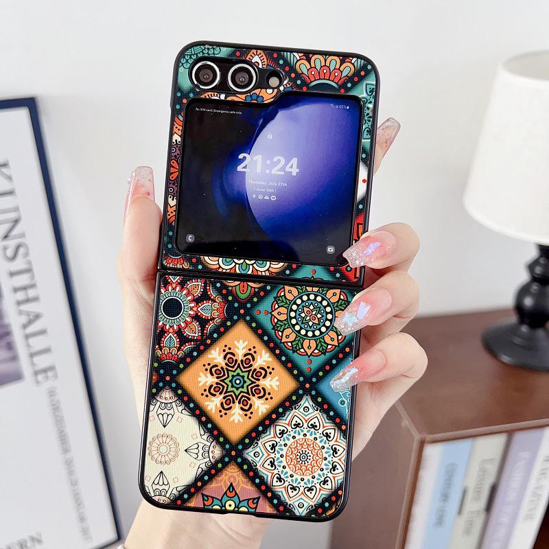 National Style Phone Case Slim Soft TPU Shockproof Protective Cover For OPPO Realme OnePlus Vivo Huawei Honor Xiaomi Redmi Samsung