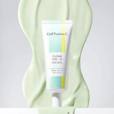 Cell Fusion C Base Solaire Éclat Clair 40ml SPF50+ PA++++