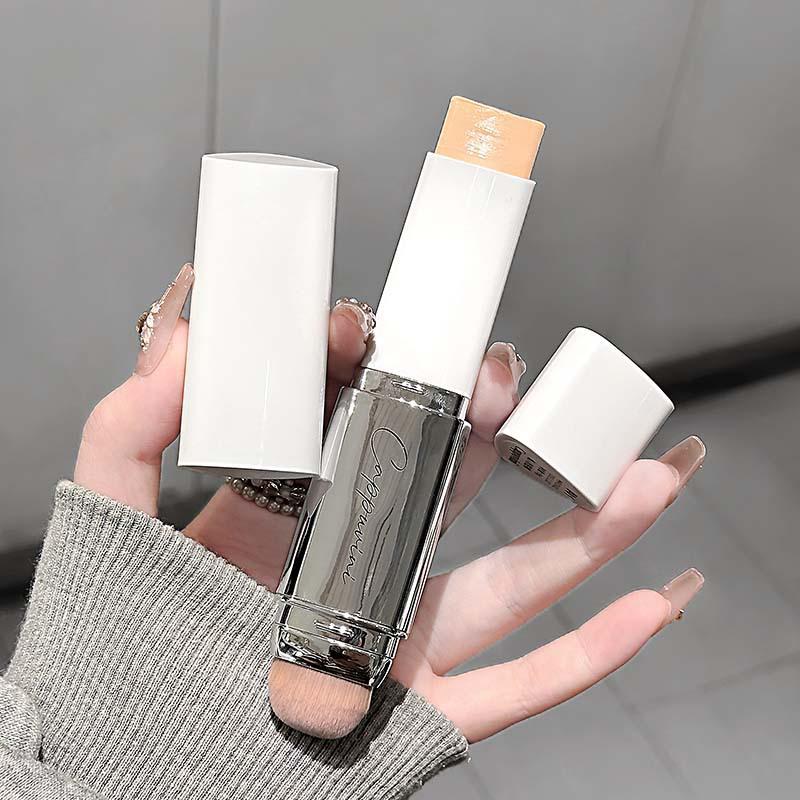 CAPPUVINI Dual-Ended Hydrating Foundation Stick: Long-Lasting, Natural, Lightweight Concealer