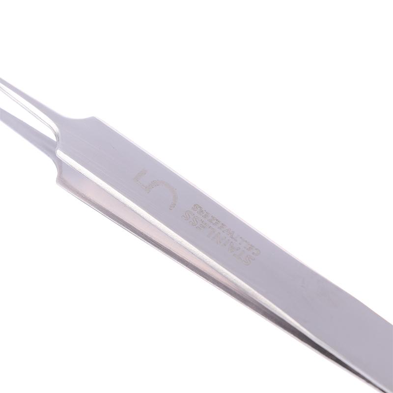 Blackhead Remover Tweezers Stainless Steel Pimple Remover Tweezers Precision Pimple Popper Tool Cell Clip For Skin Purification