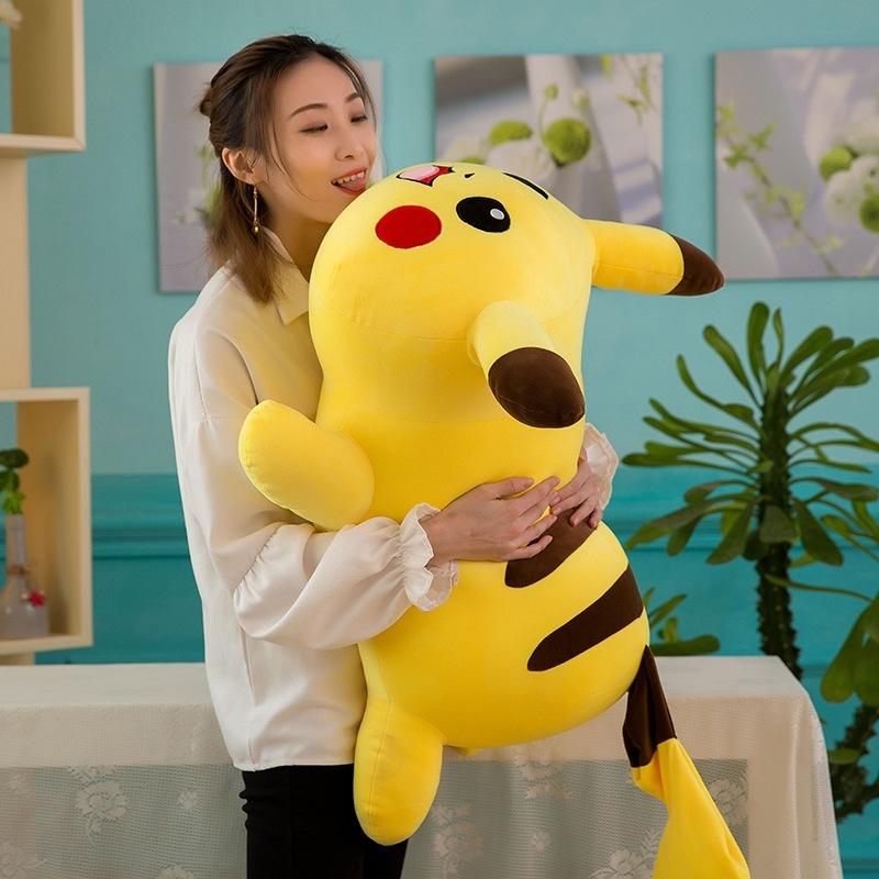 Nieuw schattig Pikachu pluche speelgoed, elfje, pop, sierkussen, cadeau voor kinderen en meisjes