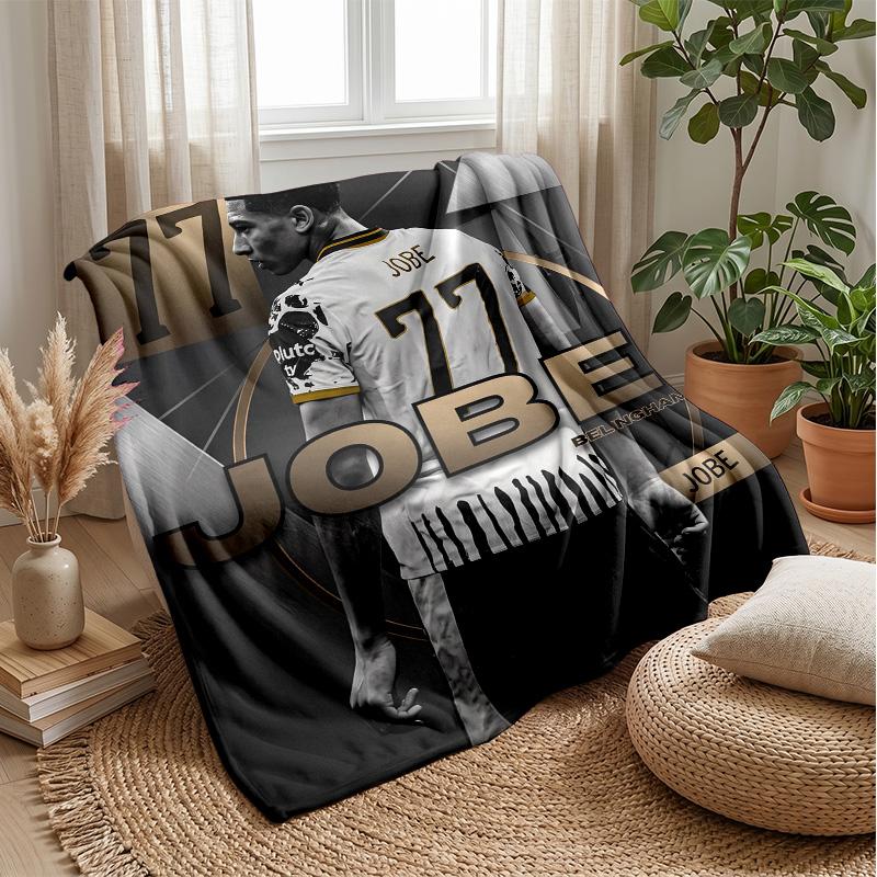 Jude Bellingham Soft Flannel Fleece Blanket Lightweight Cozy Warm Throw Blanket For Sofa Bed Home Decor